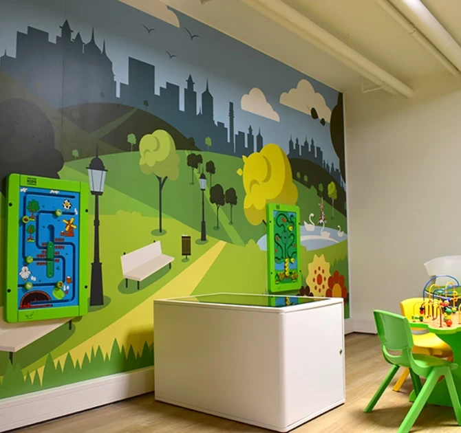 Inrichting wachtkamer