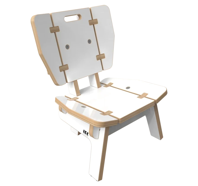Houten lounge stoel voor kinderen | IKC Kindermeubels