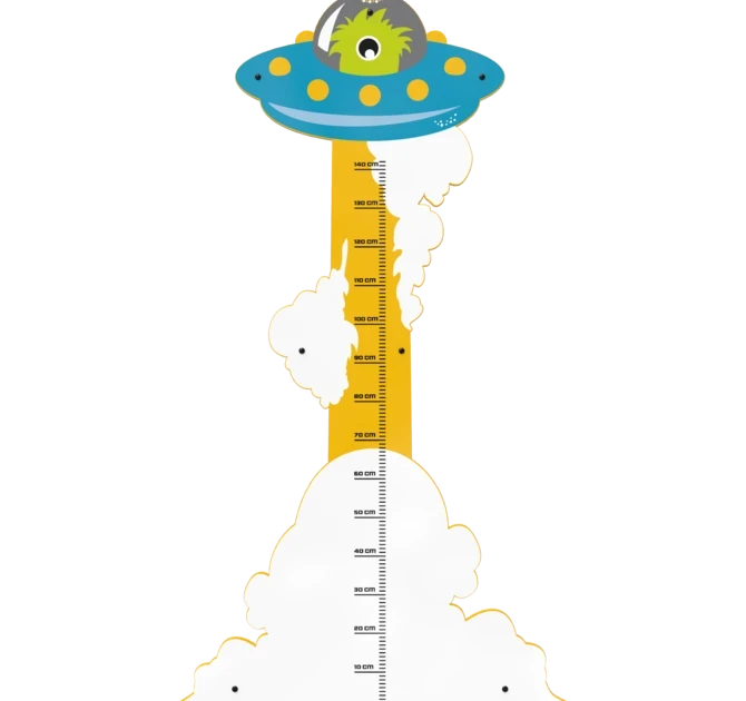 Opmeten hoe lang je al bent met een monster meetlat | IKC Speelsystemen