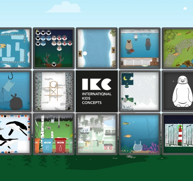 IKC Arctic Adventures software voor interactieve leerzame en milieuvriendelijke speelsystemen