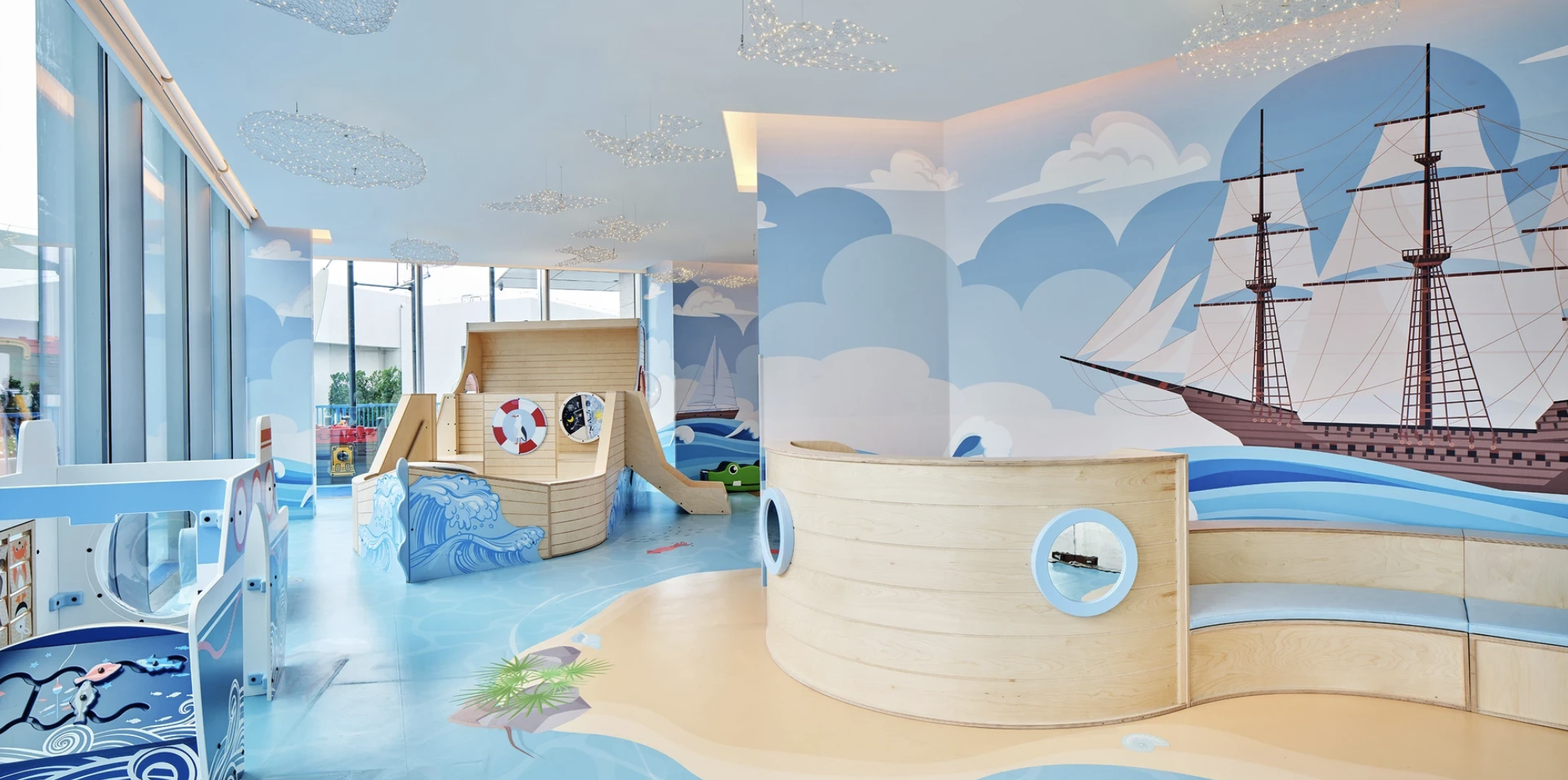 珠海万丽酒店的海洋主题游乐世界